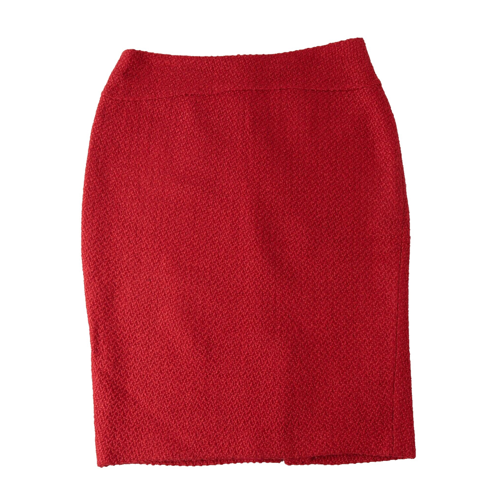 Moulinette Soeurs Pencil Skirt 6 Tweed Classic Boucle Wool‎ Retro Valentines Day